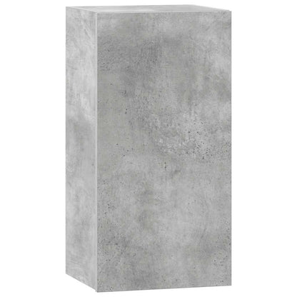 8 Piece TV Cabinet Set Concrete Grey Engineered Wood