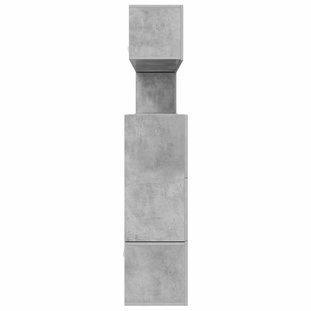 10 Piece TV Cabinet Set Concrete Grey Engineered Wood