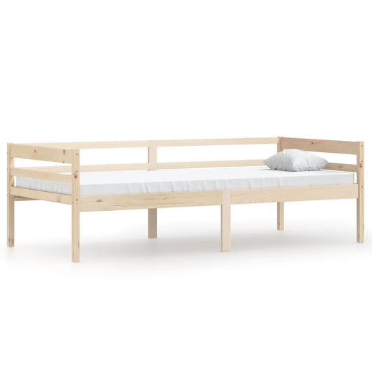 Bed Frame | Natural Wood | Solid Pinewood | Single | Durable | Bed Frame