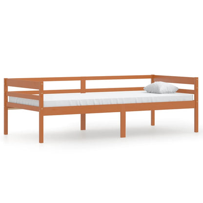 Bed Frame | Honey Brown | Solid pine | Single | Tough | Bed Frame