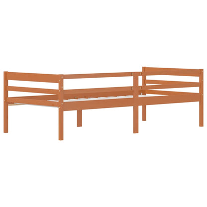 Bed Frame | Honey Brown | Solid pine | Single | Tough | Bed Frame