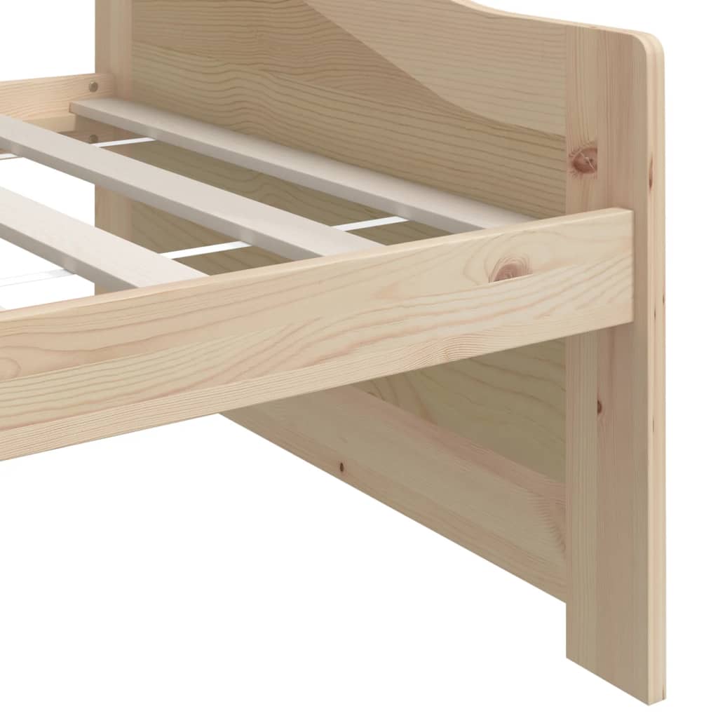 Day Bed | Natural Pine | Solid pinewood | 90x200 cm