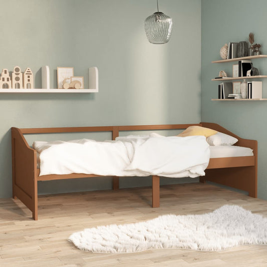 Day Bed | Honey brown | Solid pinewood | 3-Seater