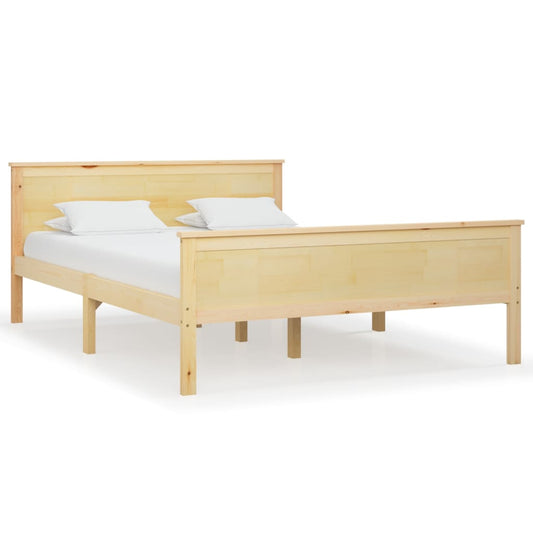 Bed Frame | Pine Wood | Solid pinewood | Double | Durable | Bed Frame
