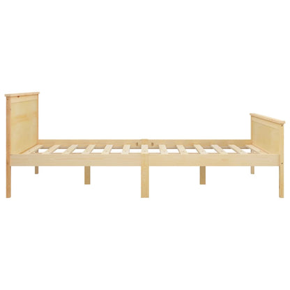 Bed Frame | Pine Wood | Solid pinewood | Double | Durable | Bed Frame