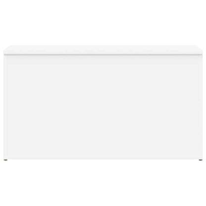 803056 vidaXL Storage Chest White 84x42x46 cm Engineered Wood