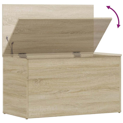 803059 vidaXL Storage Chest Sonoma Oak 84x42x46 cm Engineered Wood