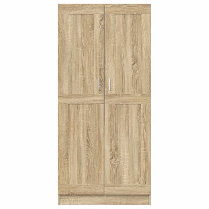 803437 vidaXL Wardrobe Sonoma Oak 82,5x51,5x180 cm Engineered Wood