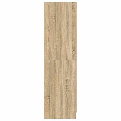 803437 vidaXL Wardrobe Sonoma Oak 82,5x51,5x180 cm Engineered Wood