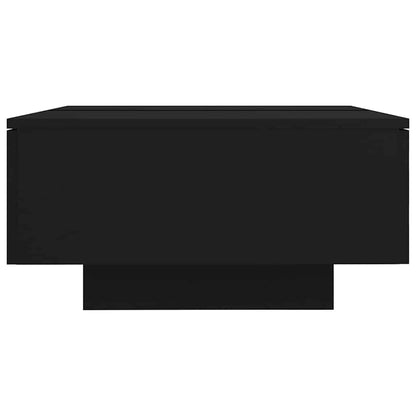 804176 vidaXL Coffee Table Black 90x60x31 cm Engineered Wood