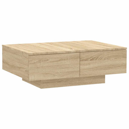 Coffee Table Sonoma Oak 90x60x31 cm Engineered Wood