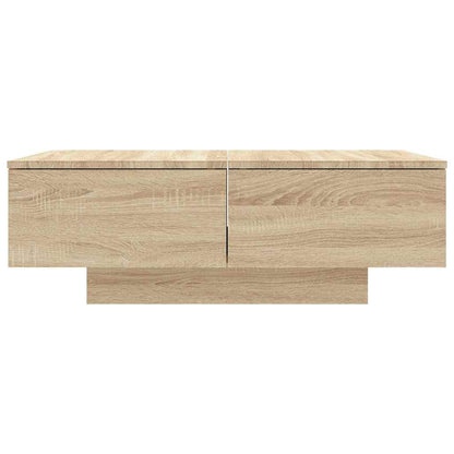 804178 vidaXL Coffee Table Sonoma Oak 90x60x31 cm Engineered Wood