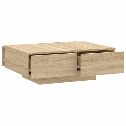 Coffee Table Sonoma Oak 90x60x31 cm Engineered Wood