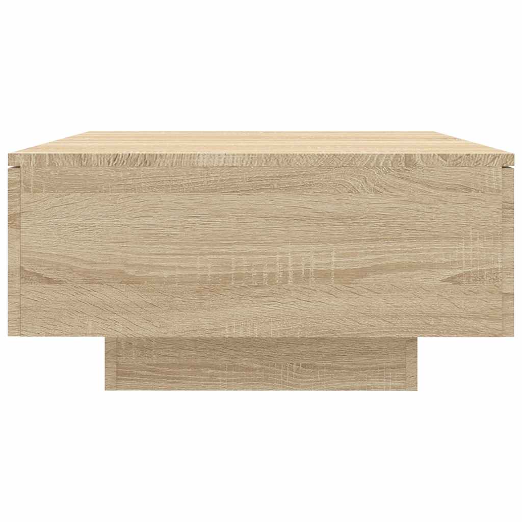 Coffee Table Sonoma Oak 90x60x31 cm Engineered Wood