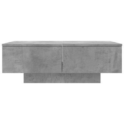 Coffee Table Concrete Grey 90x60x31 cm Engineered Wood