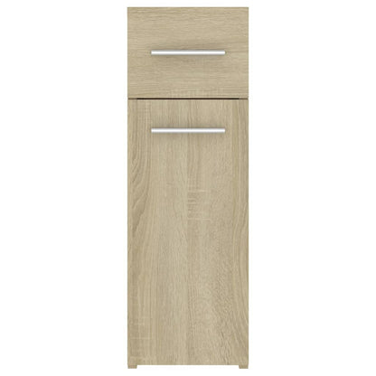 Apothecary Cabinet Sonoma Oak 20x45.5x60 cm Engineered Wood