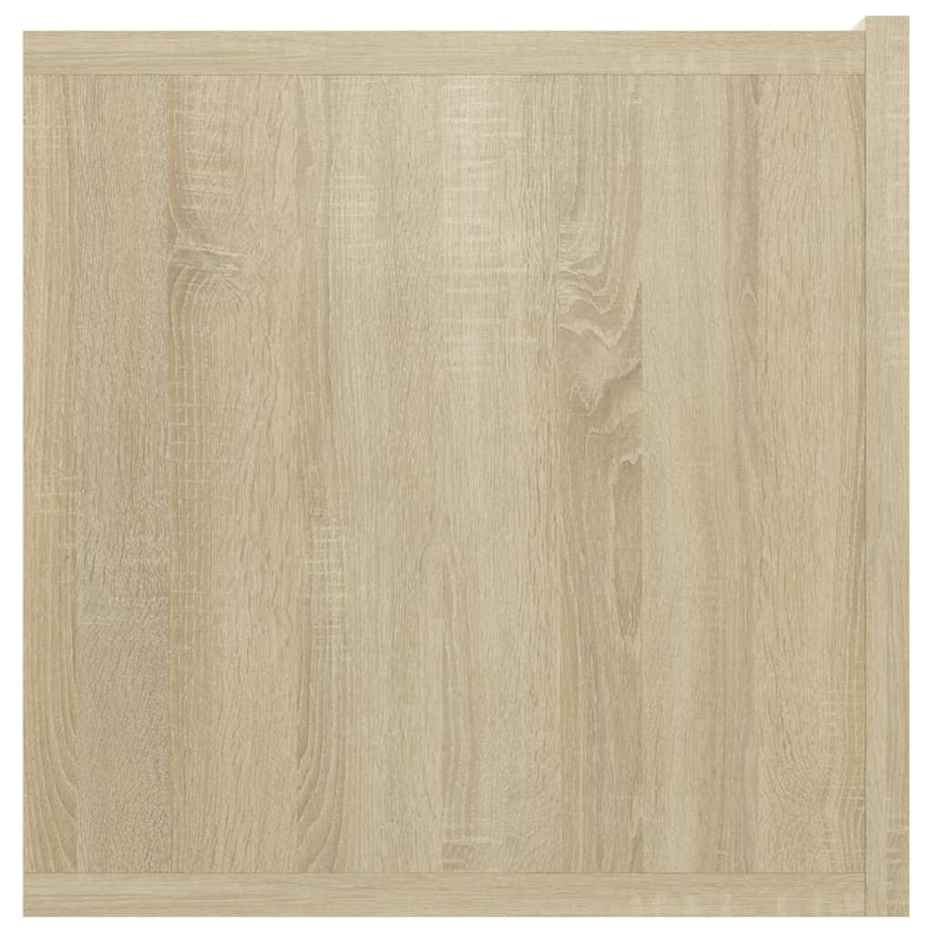 804519 vidaXL 3 Piece Hanging TV Cabinet Set Sonoma Oak 60x30x30 cm