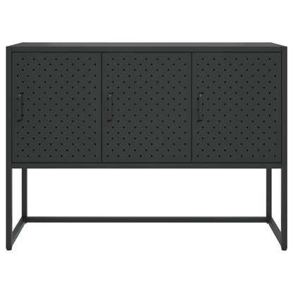 Sideboard | Black | Steel | Medium | Sideboard | Rectangular | Modern