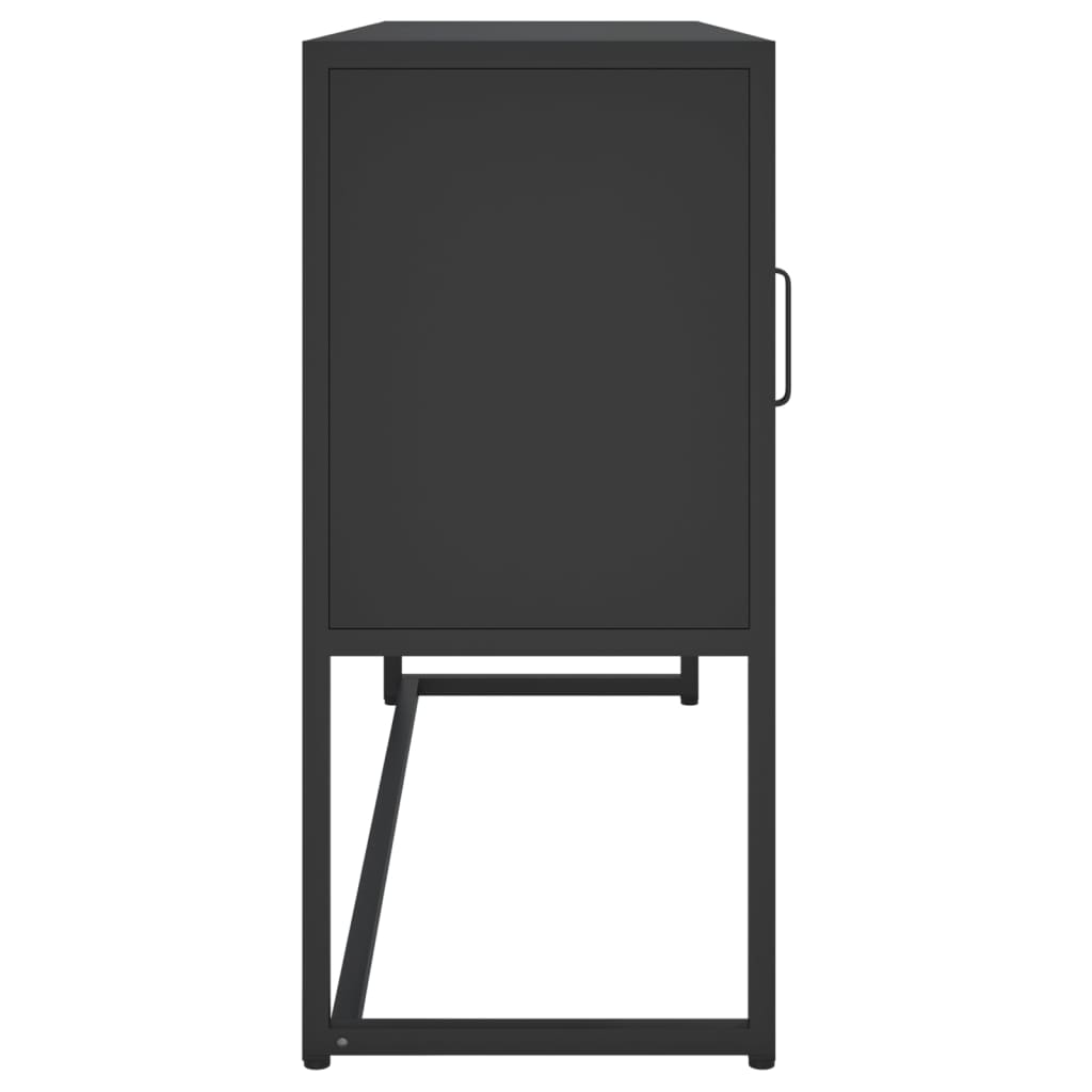 Sideboard | Black | Steel | Medium | Sideboard | Rectangular | Modern