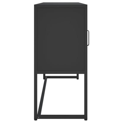 Sideboard | Black | Steel | Medium | Sideboard | Rectangular | Modern