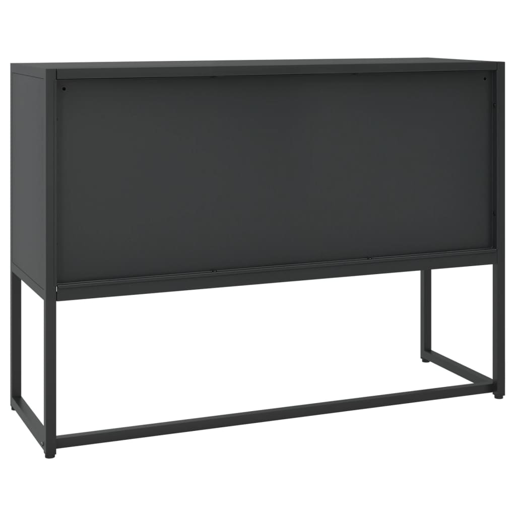 Sideboard | Black | Steel | Medium | Sideboard | Rectangular | Modern
