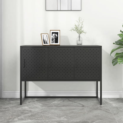 Sideboard | Black | Steel | Medium | Sideboard | Rectangular | Modern