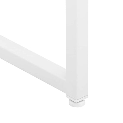 335869 vidaXL Sideboard White 105x35x75 cm Steel