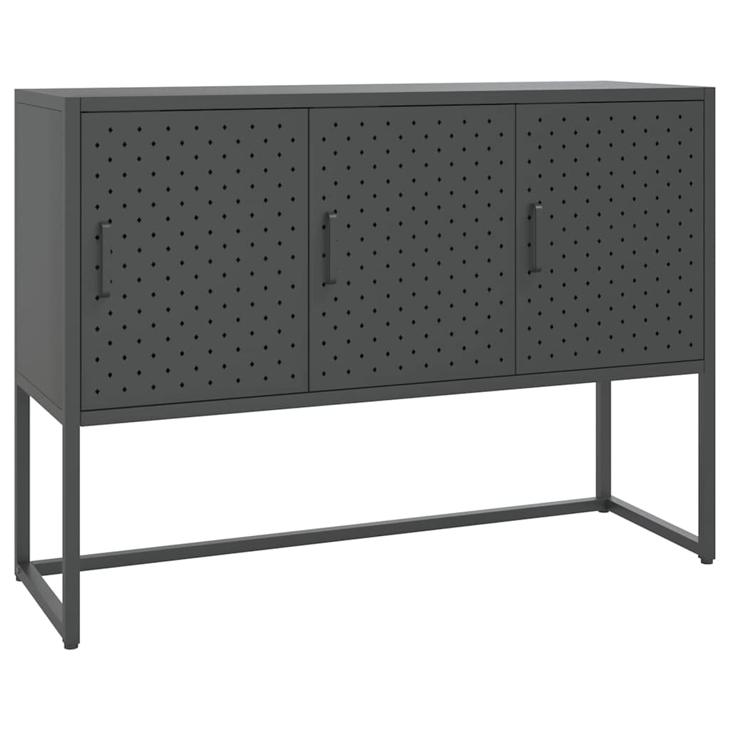 335870 vidaXL Sideboard Anthracite 105x35x75 cm Steel