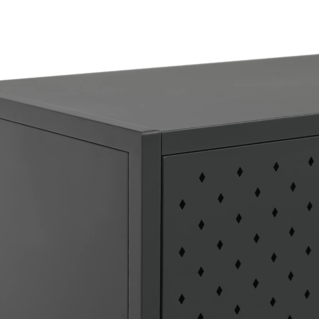 Sideboard Anthracite 105x35x75 cm Steel