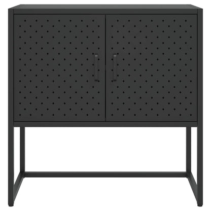 Sideboard Black 75x35x75 cm Steel