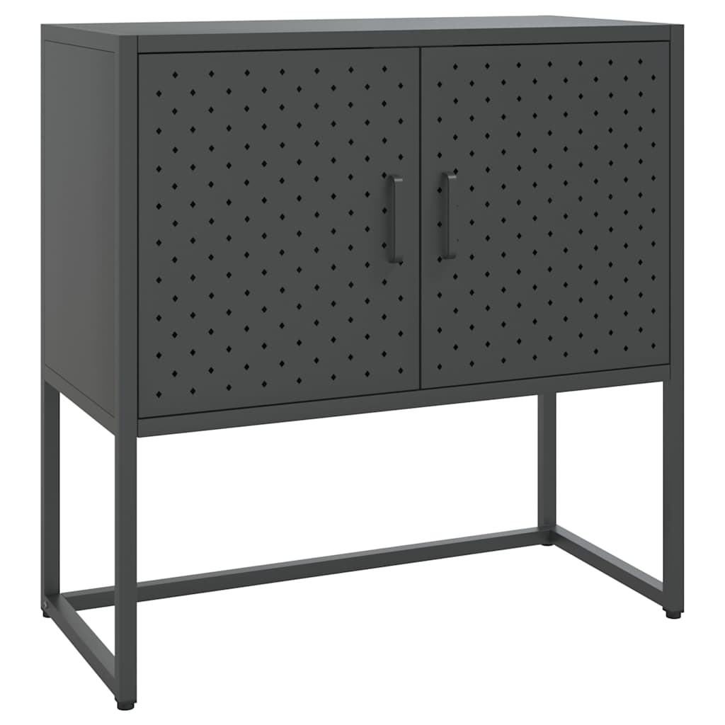 Sideboard Anthracite 75x35x75 cm Steel