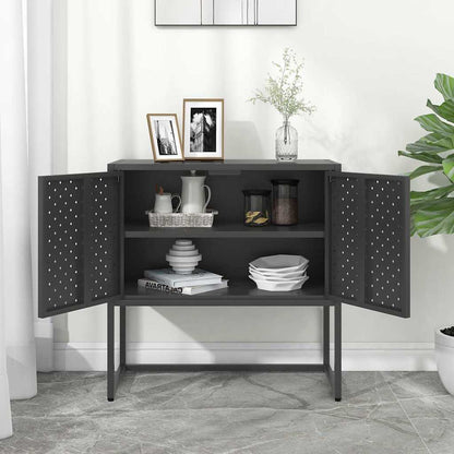 Sideboard Anthracite 75x35x75 cm Steel