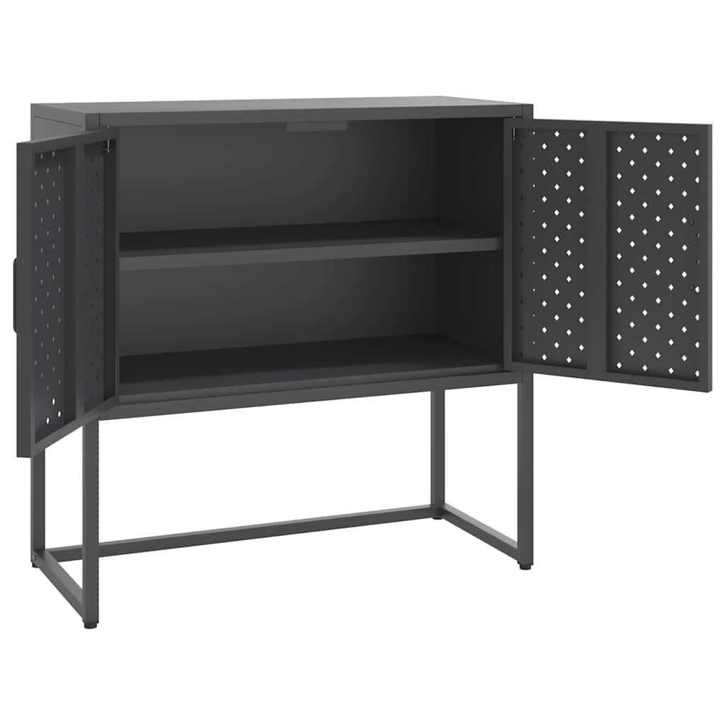 Sideboard Anthracite 75x35x75 cm Steel