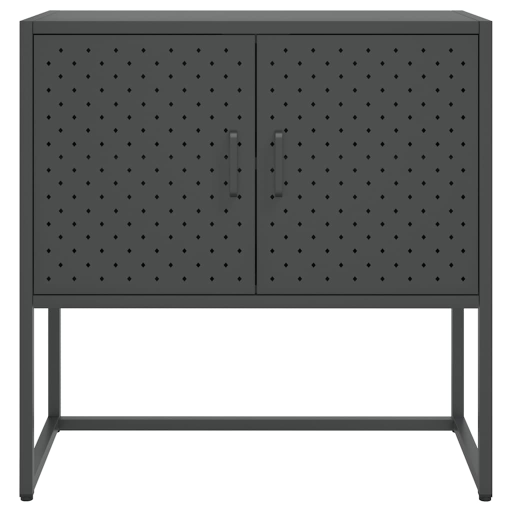 Sideboard Anthracite 75x35x75 cm Steel