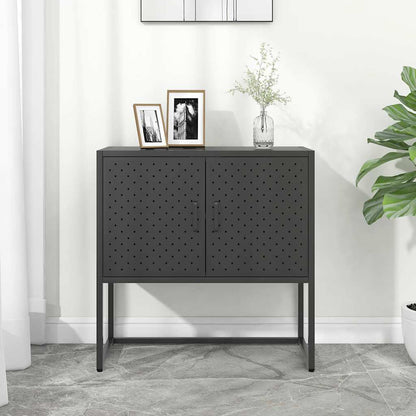 Sideboard Anthracite 75x35x75 cm Steel