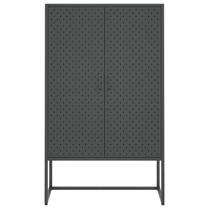 Highboard Anthracite 80x35x135 cm Steel