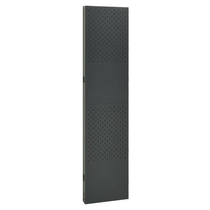 4-Panel Room Divider Anthracite 160x180 cm Steel