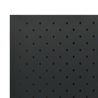5-Panel Room Divider Black 200x180 cm Steel
