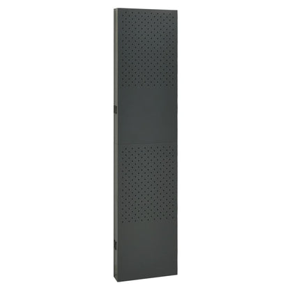 5-Panel Room Divider Anthracite 200x180 cm Steel