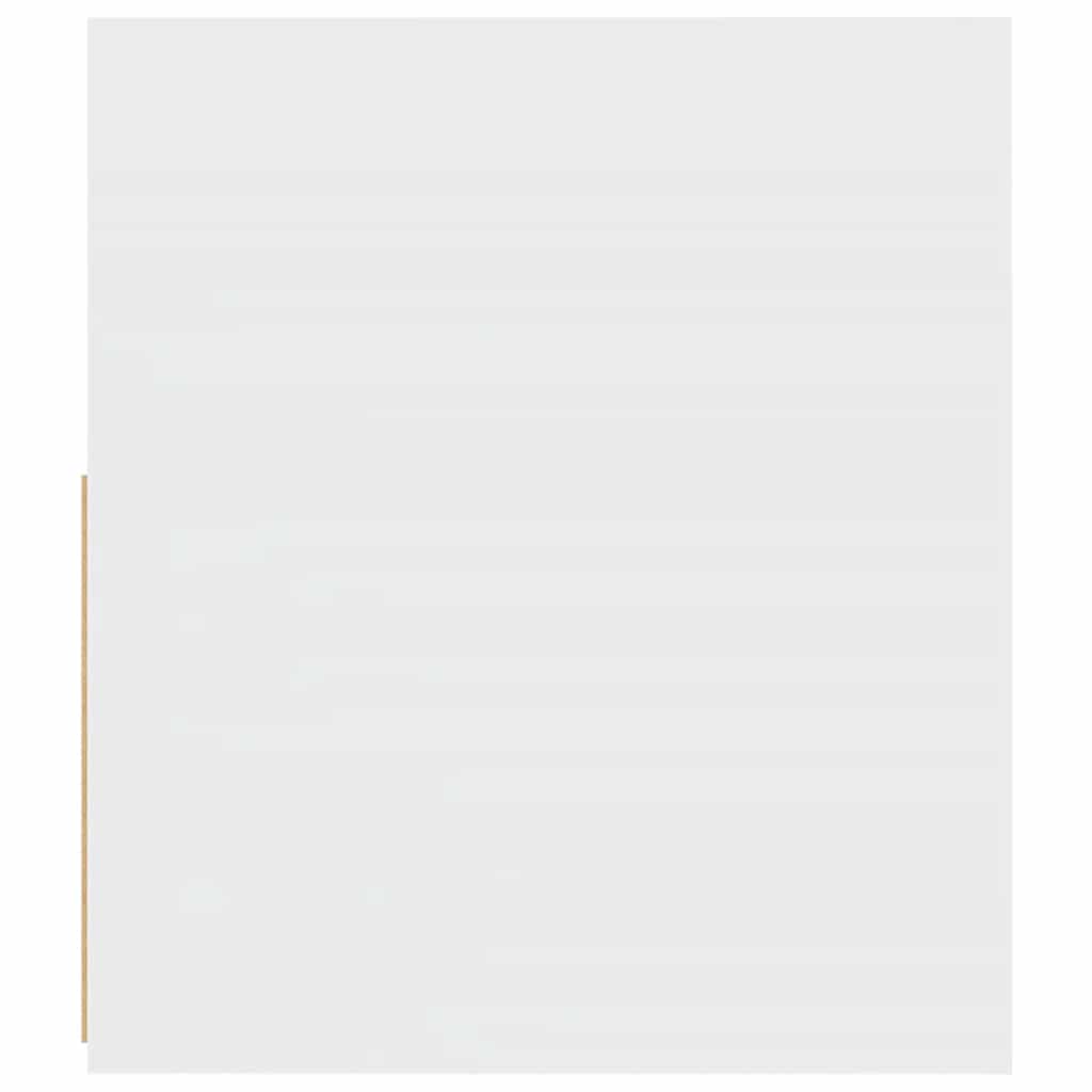 Bedside Cabinets 2 pcs with LEDs White 60x35x40 cm