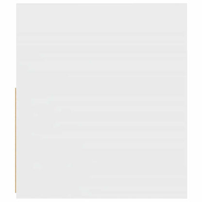 Bedside Cabinets 2 pcs with LEDs White 60x35x40 cm