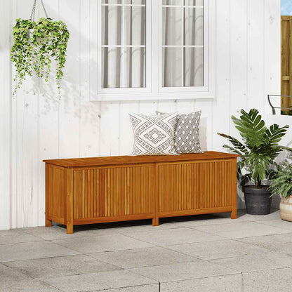 Garden Storage Box 175x50x58 cm Solid Acacia Wood