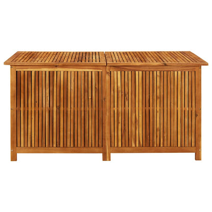 Garden Storage Box 150x80x75 cm Solid Acacia Wood