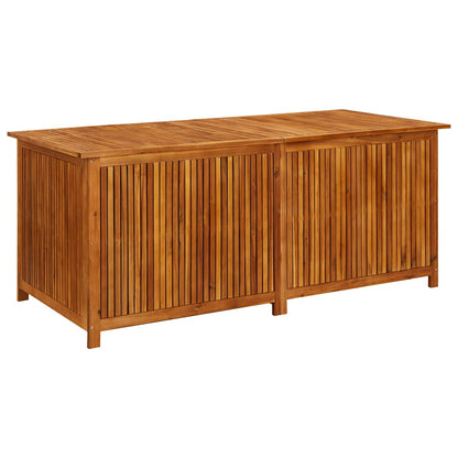 Garden Storage Box 175x80x75 cm Solid Acacia Wood
