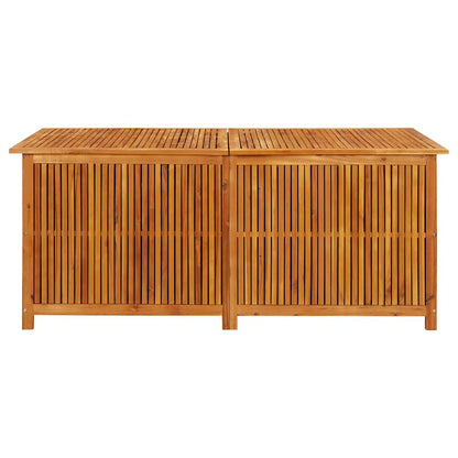 Garden Storage Box 175x80x75 cm Solid Acacia Wood