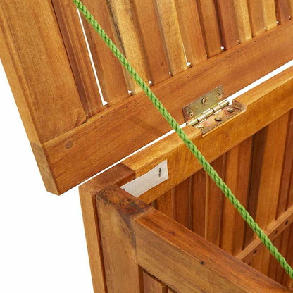 Garden Storage Box 113x50x58 cm Solid Acacia Wood