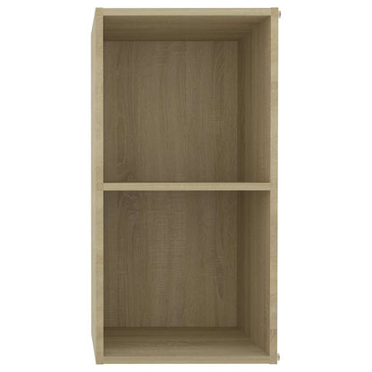 2 Piece TV Cabinet Set Sonoma Oak 72x35x36,5 cm Engineered Wood
