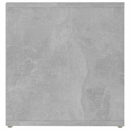 2 Piece TV Cabinet Set Concrete Grey 72x35x36,5 cm Engineered Wood