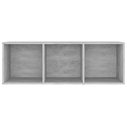 2 Piece TV Cabinet Set Concrete Grey 107x35x37 cm Engineered Wood