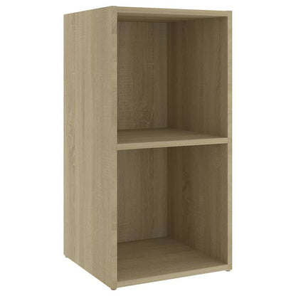 2 Piece TV Cabinet Set Sonoma Oak 72x35x36,5 cm Engineered Wood